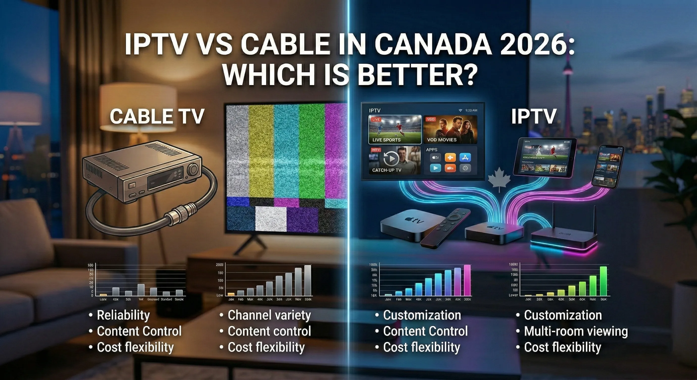IPTV vs Cable Comparison